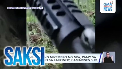 5 hinihinalang miyembro ng NPA, patay sa engkuwentro sa Lagonoy, Camarines Sur | Saksi