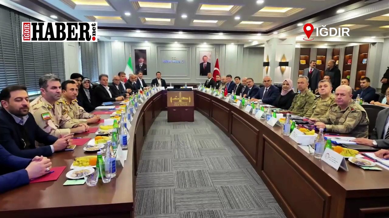 Iğdır’da Kritik Zirve: Türkiye-İran Sınır Güvenliği Masaya Yatırıldı!