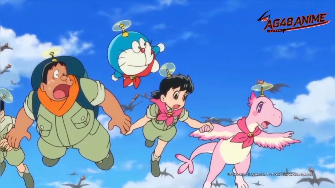 Doraemon Nobita’s New Dinosaur Movie | Hindi Dub | Full Movie | AG48 Anime