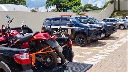 Polícia Civil de Cascavel apreende duas motocicletas em Catanduvas na véspera de Natal