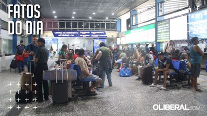 Terminal Rodoviário de Belém apresenta movimento tranquilo na véspera de Natal