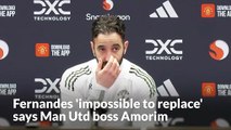 Bruno Fernandes 'impossible to replace' says Man Utd boss Ruben Amorim