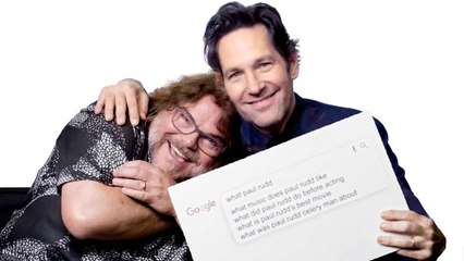 Jack Black & Paul Rudd Answer The Web's Most Searched Questions