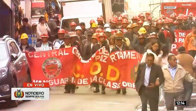 Gobierno ratifica su apertura permanente al diálogo frente a movilizaciones por el D.S. 5503