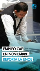 ENOE reporta la pérdida de 1 millón de empleos en noviembre