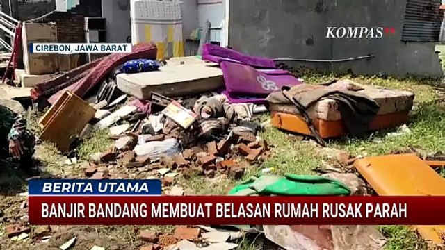 Banjir Bandang Terjang Cirebon, Gudang Perbelanjaan Tergenang dan Rumah Warga Rusak | BERUT