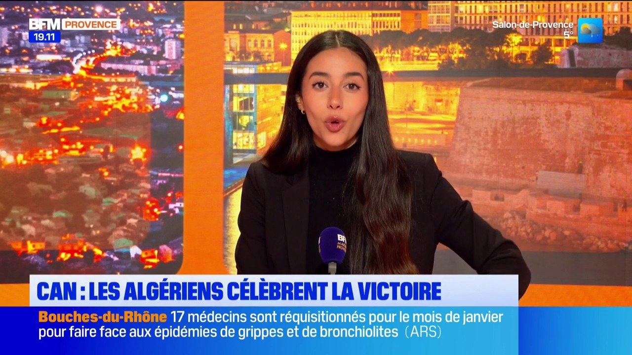 Algérie - Soudan : la diaspora algérienne célèbre la victoire des Fennecs à Marseille.