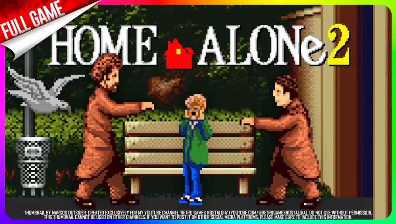 Home Alone 2: Lost in New York (SNES - US) Longplay