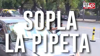 Controles de alcoholemia: positivos desde temprano, incluso una ambulancia