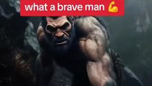 What a brave man