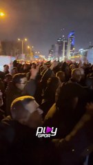 Fenerbahçe taraftarı Sadettin Saran'a destek için Jandarma önünde toplandı