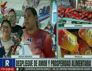 Feria del Campo Soberano llevó productos esenciales y pescado asequible a la Comuna Simón Bolívar