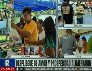 Amazonas | En la Comuna Pensamientos de Chávez adquieren a bajo costo productos alimenticios