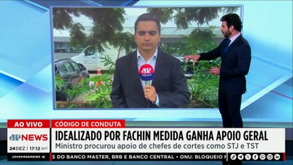 Fachin idealiza código de conduta para ministros de tribunais superiores e ganha apoio geral