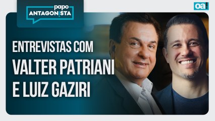 Entrevistas com Valter Patriani e Luiz Gaziri | Papo Antagonista 24/12/25