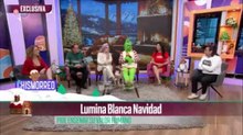 Lumina Blanca Navidad y El Grinch dejan emotivo mensaje en Chismorreo