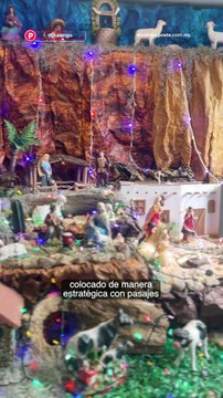 🎄 Este nacimiento es una tradición duranguense que lleva más de cinco décadas sorprendiendo a todos 🤩🙏🏻