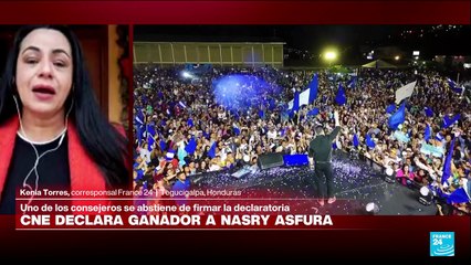 Informe desde Tegucigalpa: CNE declara a Nasry Asfura como presidente