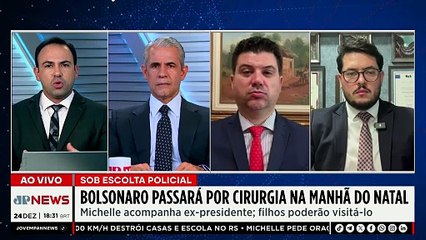 Bolsonaro está um pouco ansioso para cirurgia, diz Flávio Bolsonaro