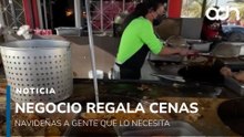 Negocio en Ciudad Juárez regala cenas navideñas a quienes más lo necesitan
