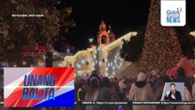Libo-libong turista at Palestinian, dumagsa sa Manger Square para sa Pasko | Unang Balita