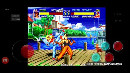 Fatal Fury 3 Hon Fu vs Terry Bogard fala de vitória do Terry Bogard em português