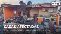 Explosión en Ecatepec deja un herido y varias viviendas dañadas