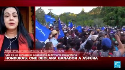 Informe desde Tegucigalpa: CNE declara a Nasry Asfura como ganador de la contienda electoral