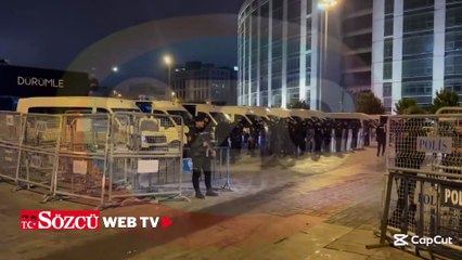 Çağlayan'da üst düzey güvenlik önlemi