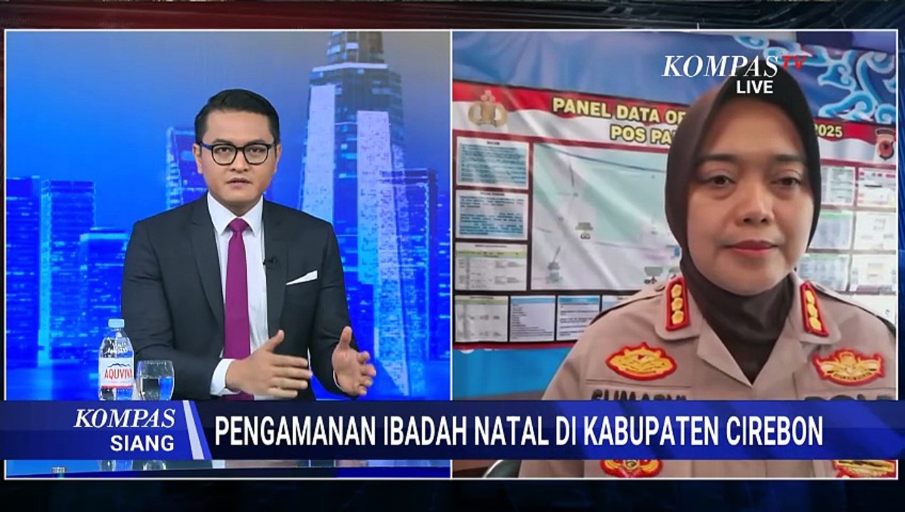 [FULL] Kapolresta Cirebon Soal Skema Pengamanan saat Ibadah Natal di Cirebon | KOMPAS SIANG