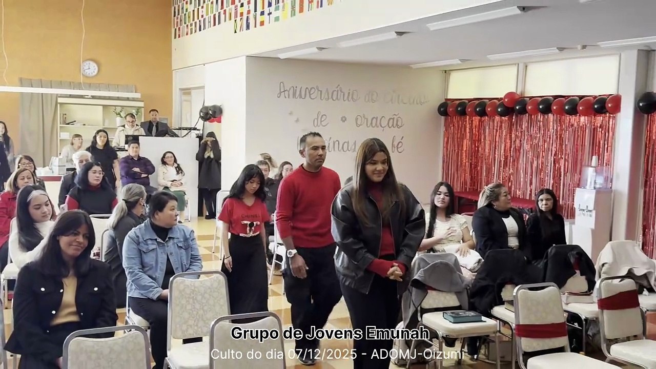 EMUNAH - (Teatro) Culto de Jovens 07/12/2025 - ADOMJ-Oizumi