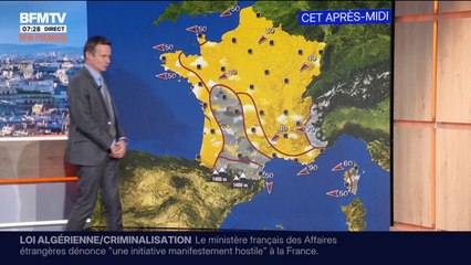 De la neige dans les Pyrénées, de la pluie dans le Roussillon, un temps ensoleillé en Bretagne... La météo de ce jeudi 25 décembre