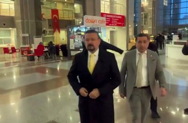 Fenerbahçe Yöneticisi Ertan Torunoğulları Sadettin Saran için Çağlayan'a geldi