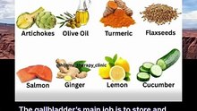 12 foods that improve gallbladder function