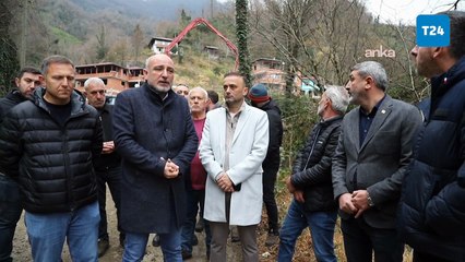 Hopa'da balık ölümleri; dere yatağı ıslahında taze beton suya karışmış!