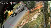 Caught on camera: Government bus and car collide head-on in Tamil Nadu