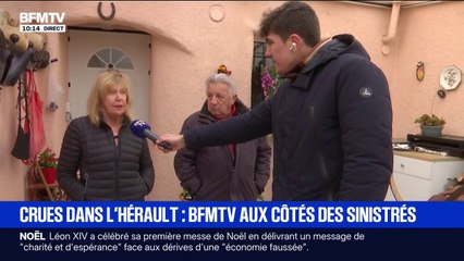 "Il y avait facilement 10 centimètres d'eau dans la maison et de la boue": ces habitants de l'Hérault touchés par les fortes crues ont dû s'adapter pour célébrer Noël