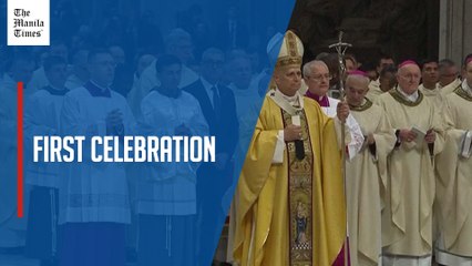 Pope Leo XIV leads Christmas Eve Mass in St. Peter's Basilica