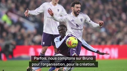 Amorim : "C'est impossible de remplacer Bruno Fernandes"