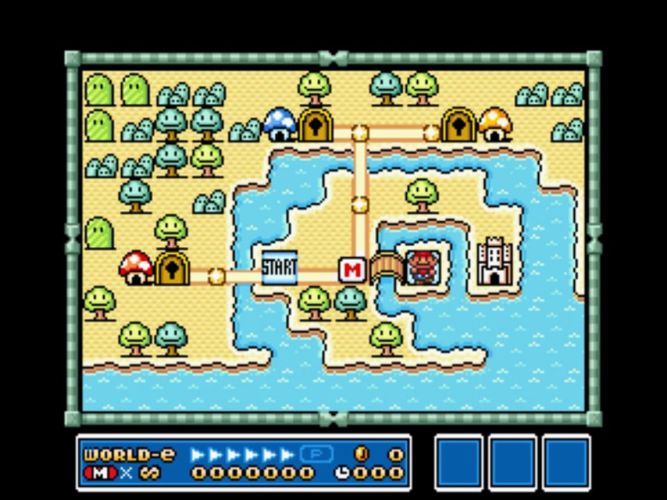 SMB3 (SMAS) - Christmas Skies