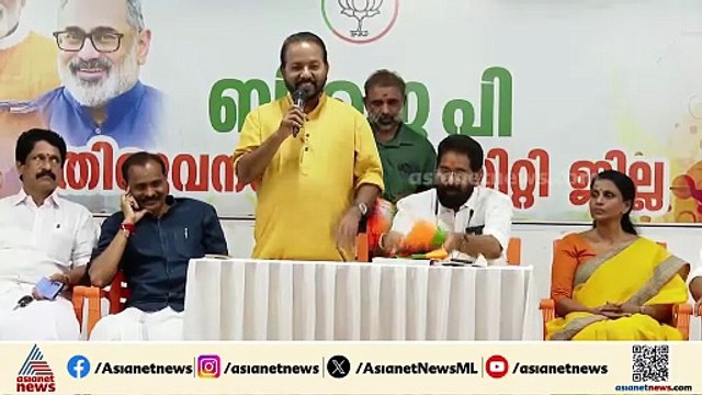 തിരുവനന്തപുരം കോർപ്പറേഷനിൽ ബിജെപി മേയർ സ്ഥാനാർത്ഥി വിവി രാജേഷ്: എസ് സുരേഷ്