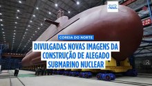 Coreia do Norte faz progressos na construção do seu primeiro submarino nuclear
