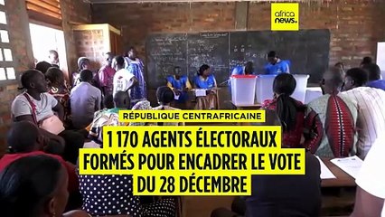 République centrafricaine : 1 170 agents électoraux formés à Bimbo pour les élections du 28 décembre