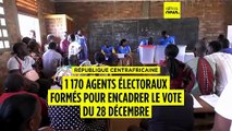 République centrafricaine : 1 170 agents électoraux formés à Bimbo pour les élections du 28 décembre