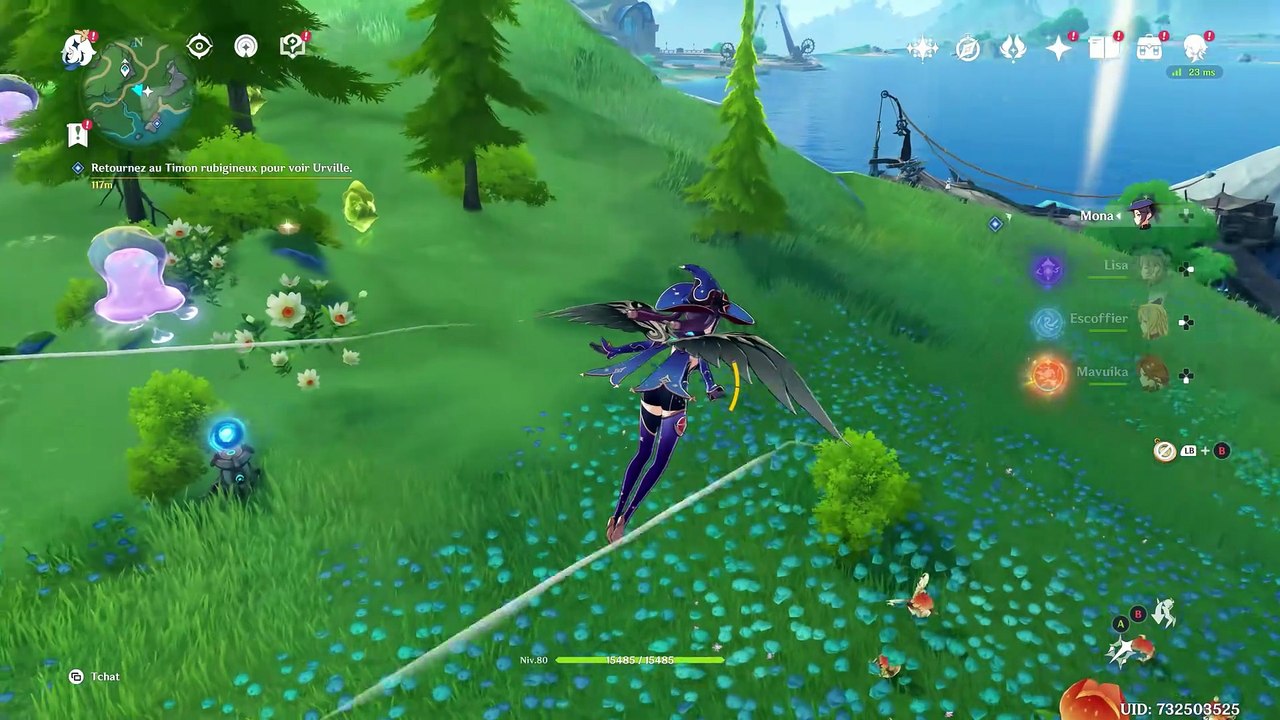 Genshin Impact Fontaine Chasse aux souhaits