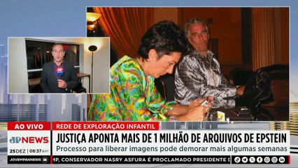 Departamento de Justiça dos EUA diz ter mais de 1 milhão de documentos no caso Epstein