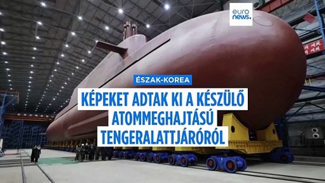 A Dél után Észak se adja alább: nukleáris meghajtású tengeralattjárót épít Kim elnök