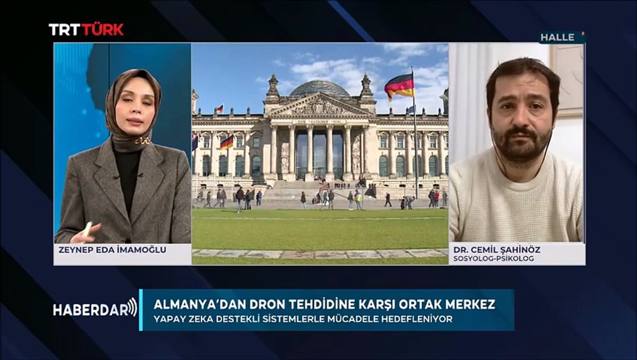 Almanya´da savunma merkezi kuruldu (TRT Türk, Haberdar, 22.12.2025)