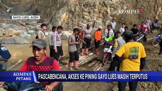 Akses ke Pining Gayo Lues Masih Terputus, Upaya Pembukaan Jalan Terus Dilakukan