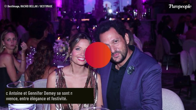 Pour son mariage provençal avec Eric Antoine, Gennifer Demey a porté plusieurs robes